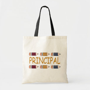 Hauptgeschenk mit Bleistift-Grenze Tragetasche