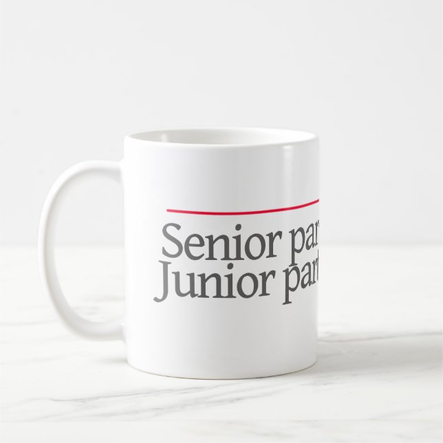 "HAUPTGESELLSCHAFTER AN WORK.JUNIOR PARTNER ZU TASSE (Links)