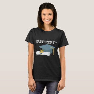 Hauptgrad-Abschluss-T - Shirt 2018 MBA MSW