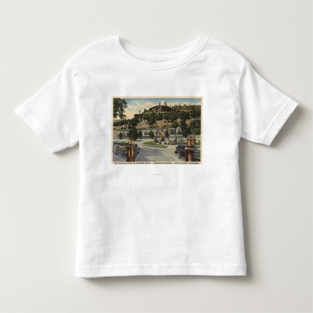 Haupthotel-Ansicht an Richardson-Frühlingen Kleinkind T-shirt (Vorderseite)