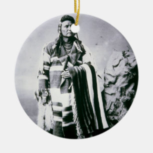 Hauptjoseph (1840-1904) c.1880 (b/w Foto) Keramik Ornament