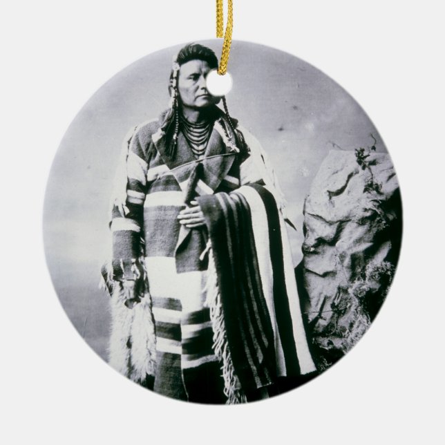 Hauptjoseph (1840-1904) c.1880 (b/w Foto) Keramik Ornament (Vorne)