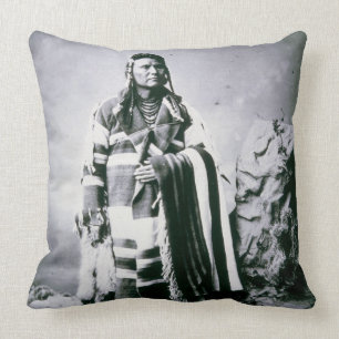 Hauptjoseph (1840-1904) c.1880 (b/w Foto) Kissen