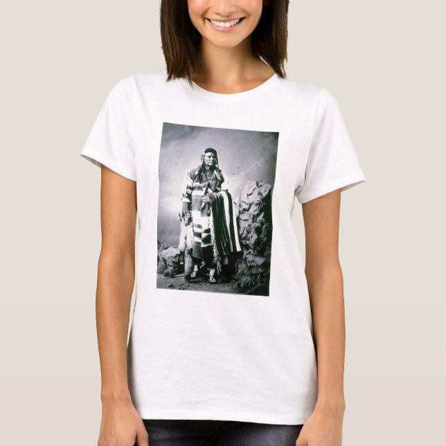 Hauptjoseph (1840-1904) c.1880 (b/w Foto) T-Shirt (Vorderseite)