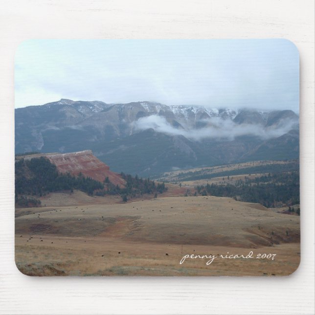 Hauptjoseph-Seitenweg Wyoming Mousepad (Vorne)