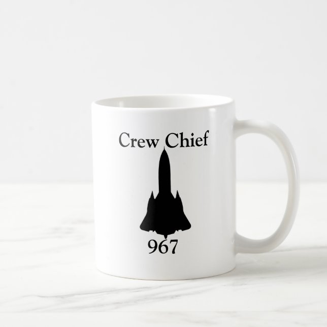 Hauptkaffee-Tasse der Crew-SR-71 Tasse (Rechts)