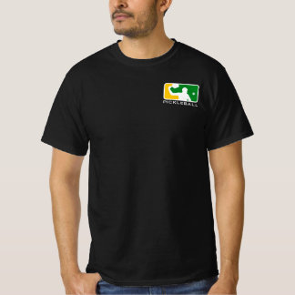 Hauptliga Pickleball T - Shirt Kleines Logo
