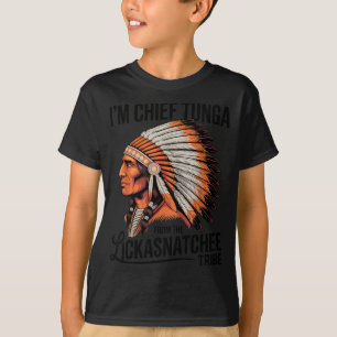 Häuptling Tunga vom Lickasnatchee-Stamm schmutzige T-Shirt