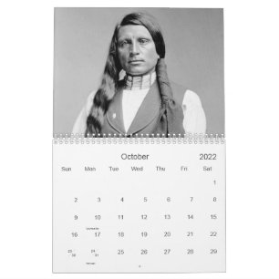 Häuptlinge der Native Americans Krieger Kalender