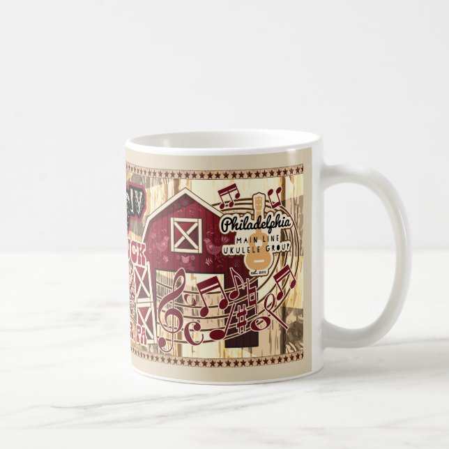 Hauptlinie Ukulele Barnfest IV Philadelphias Tasse (Rechts)