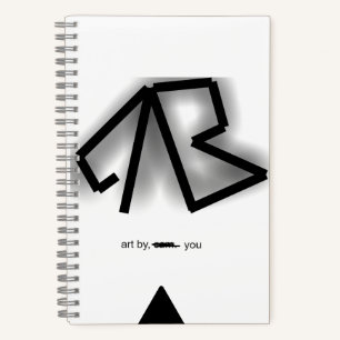 Hauptlogo "Kreativität" für Notebooks Notizbuch
