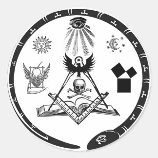 Hauptlogo Runder Aufkleber