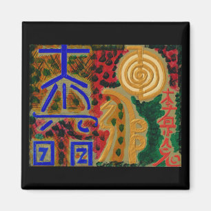 Hauptmagnete des Reiki-Heilmittels Magnet