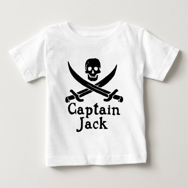 Hauptmann-Jack Baby T-shirt (Vorderseite)