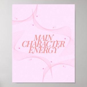 Hauptmerkmal Energie Poster