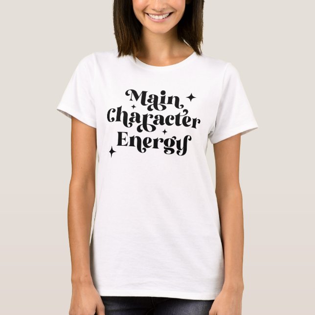 Hauptmerkmal Energie T-Shirt (Vorderseite)