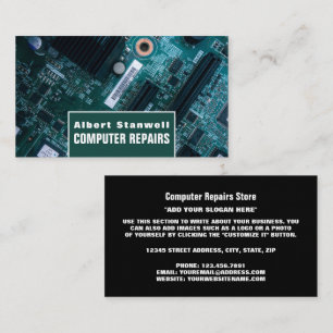 Hauptplatine, Informationstechnologie, Computer Visitenkarte