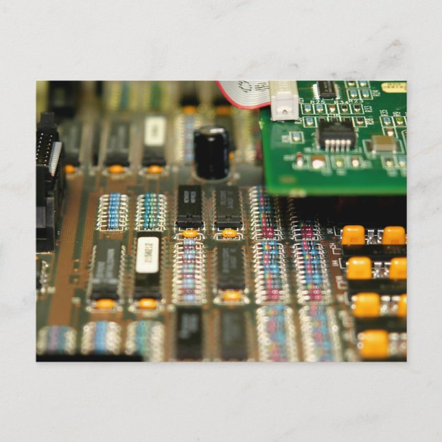 Hauptplatine Postkarte (Vorderseite)