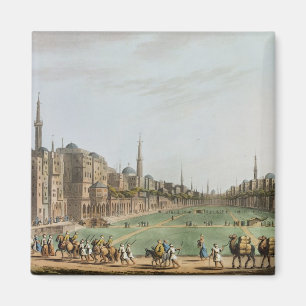 Hauptplatz in Grand Kairo, mit Murad Bey's Magnet