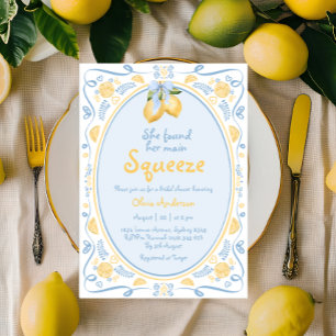 Hauptpresse Lemon Brautparty Einladung