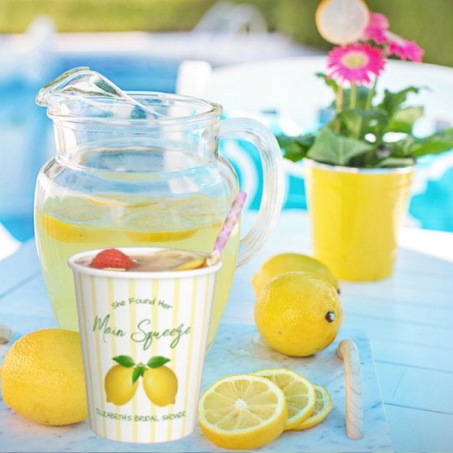 Hauptpresse Lemon Brautparty Pappbecher (Von Creator hochgeladen)