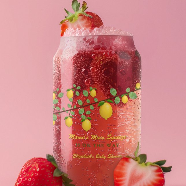 Hauptpresse Lemon Gender Neutral Baby Dusche Dosenglas (Von Creator hochgeladen)