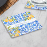 Hauptpresse Mittelmeer Tiles Lemons Bridal Rechteckiger Pappuntersetzer<br><div class="desc">Die Personalisierten Paper-Untersetzer von "She Found Her Main Squeeze" - die perfekte Mischung aus Eleganz und urbanem Charme, um Ihre Brautparty-Feier zu unterstreichen. Mit diesen Untersetzer in faszinierenden, von traditionellen Fliesen inspirierten Motiven, ergänzt durch die belebende Zitronenfrucht, bringen Sie Ihre Gäste ins sonnengetränkte Mittelmeer. Jeder Untersetzer zeichnet sich durch ein...</div>