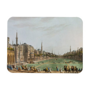 Hauptquadrat in großartigem Kairo, mit Murad Beys Magnet