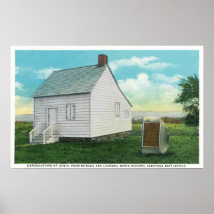 Hauptquartier des Generals Poor-Morgan & Learned Poster