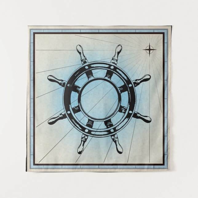 Hauptrad Wandteppich (Vorderseite)