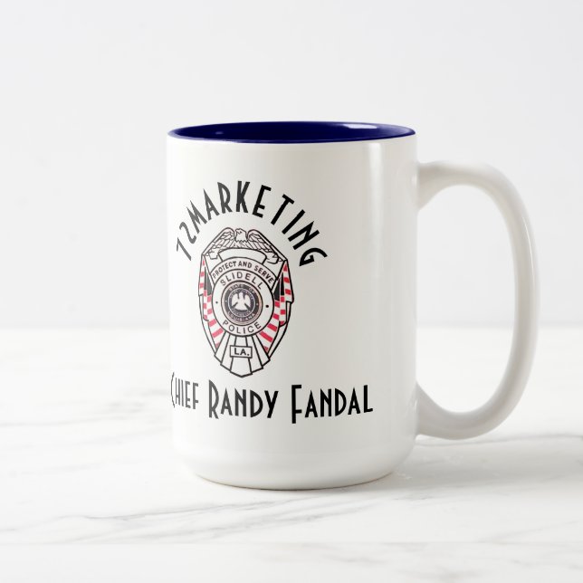 HauptRandy Fandal 72marketing zwei tonen Zweifarbige Tasse (Rechts)