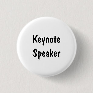 Hauptredner Button