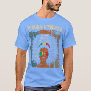 HauptrolleSchwarz-Afrikanischer Schulleiter Headmi T-Shirt