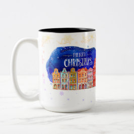 Hauptsaison/Weihnachts-Tasse Zweifarbige Tasse