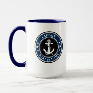 Hauptschiff des Ankerschiffs oder Name Large 2 Sid Tasse