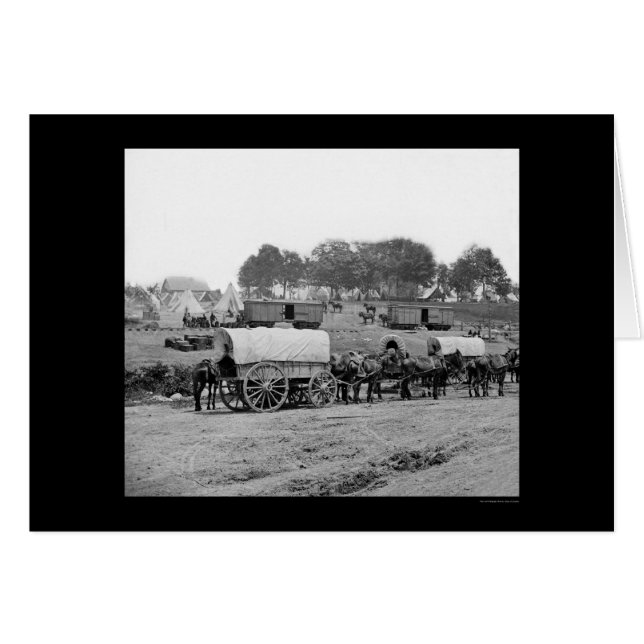 Hauptsitz von General McClellan 1862 (Vorderseite (Horizontal))