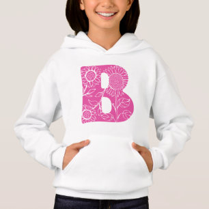 Hauptstadt B florale Monogramm Hoodie
