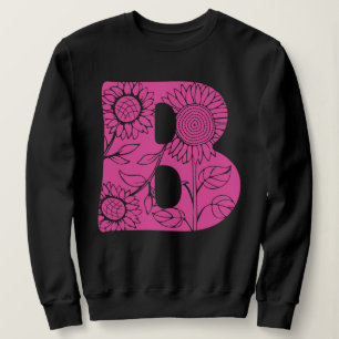 Hauptstadt B florale Monogramm Sweatshirt