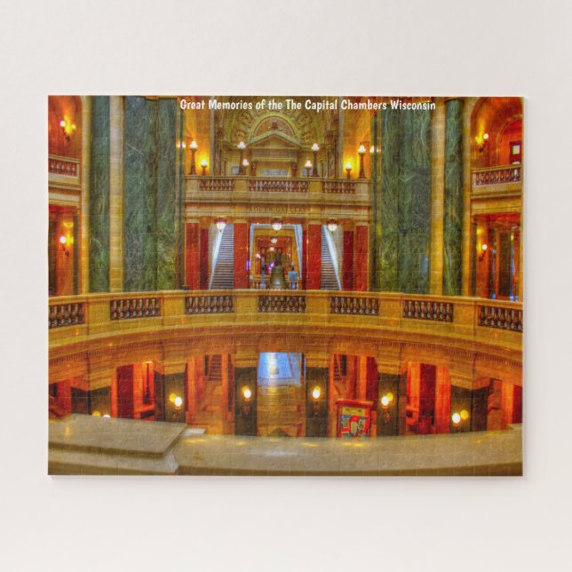 Hauptstadt Chambers Wisconsin . Jigsaw Puzzle (Horizontal)