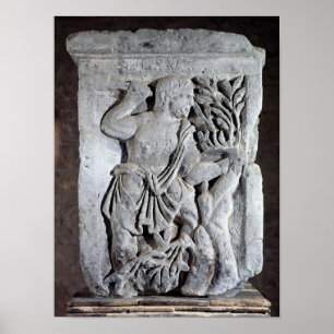 Hauptstadt der Säule von Nautes Poster