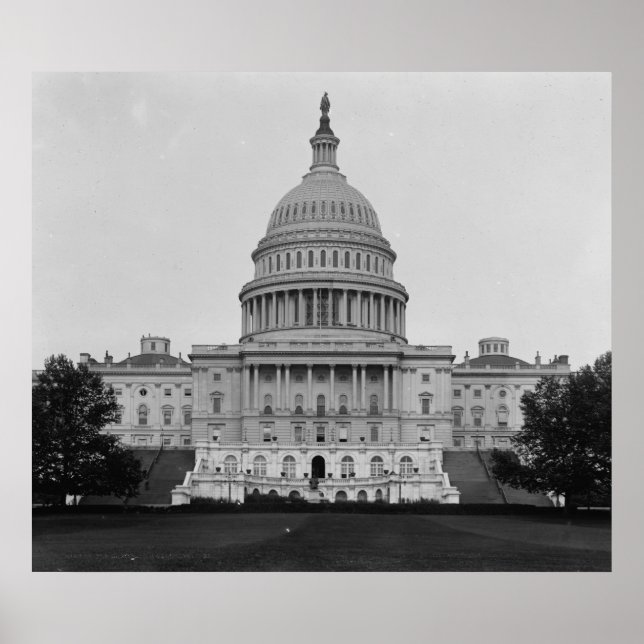 Hauptstadt der Staaten Poster (Vorne)