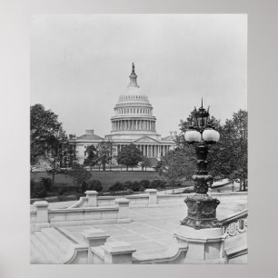 Hauptstadt der Staaten Poster
