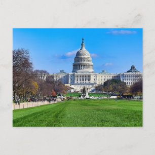 Hauptstadt der Washington DC-Sehenswürdigkeiten Postkarte