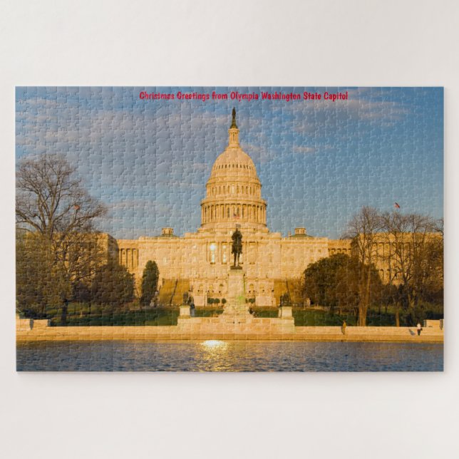Hauptstadt des Washingtoner Staat Puzzle (Horizontal)