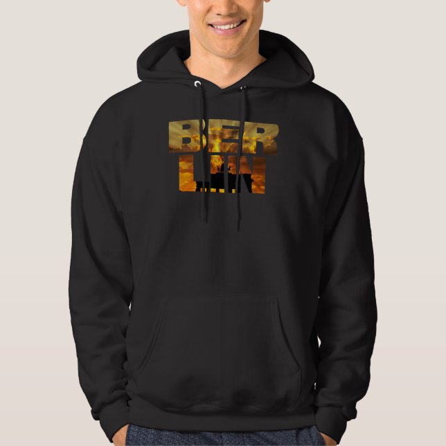 Hauptstadt Deutschland Berlin Hoodie (Vorderseite)