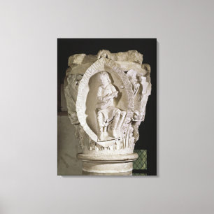 Hauptstadt, die den ersten Schlüssel von Plainson Leinwanddruck