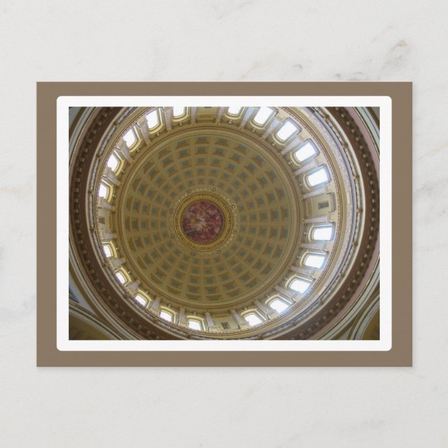 Hauptstadt Dome - Madison Postkarte (Vorderseite)