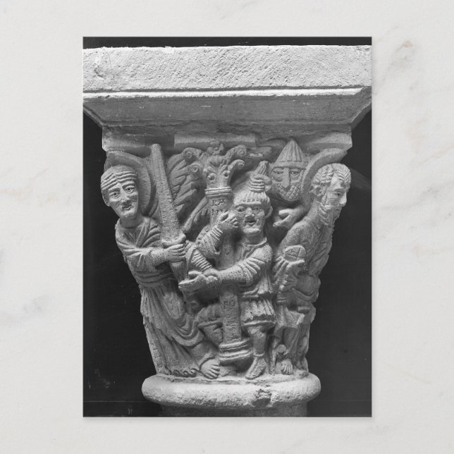 Hauptstadt einer Spalte Postkarte (Vorderseite)