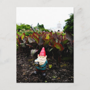 Hauptstadt Garden Gnome Postkarte