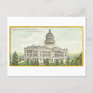 Hauptstadt Gebäude in Sacramento, Kalifornien, Postkarte